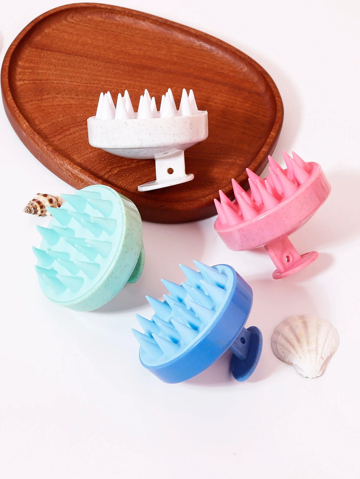 Nixie Silicone Scalp Massage Brush & Hair Wash Comb for Wigs