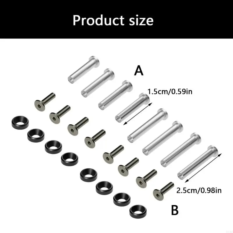PC Case Fan Screws – Anti-Corrosion, Multi-Brand Compatible