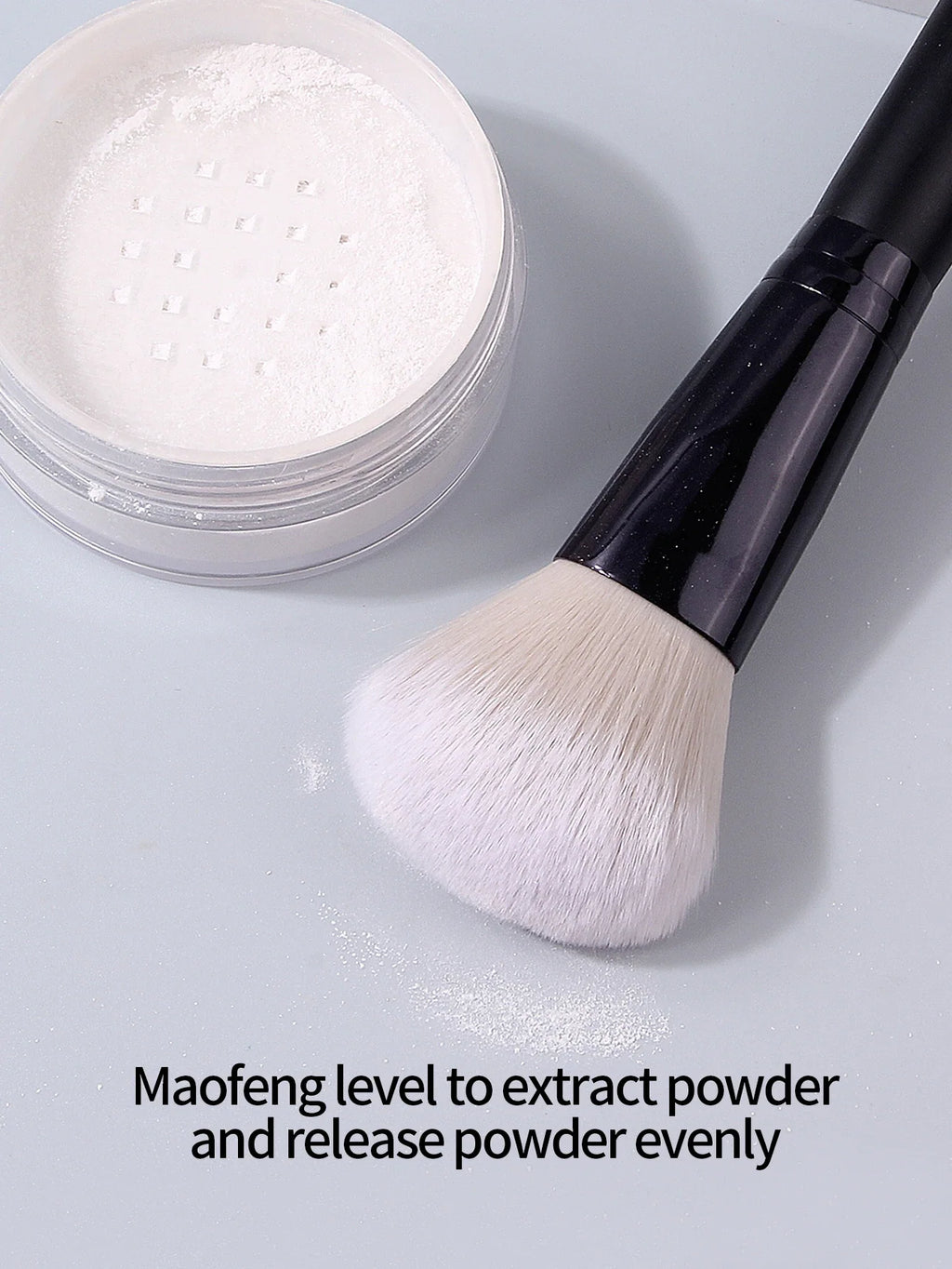Black Loose Powder Brush – Blush & Contour Makeup Brush