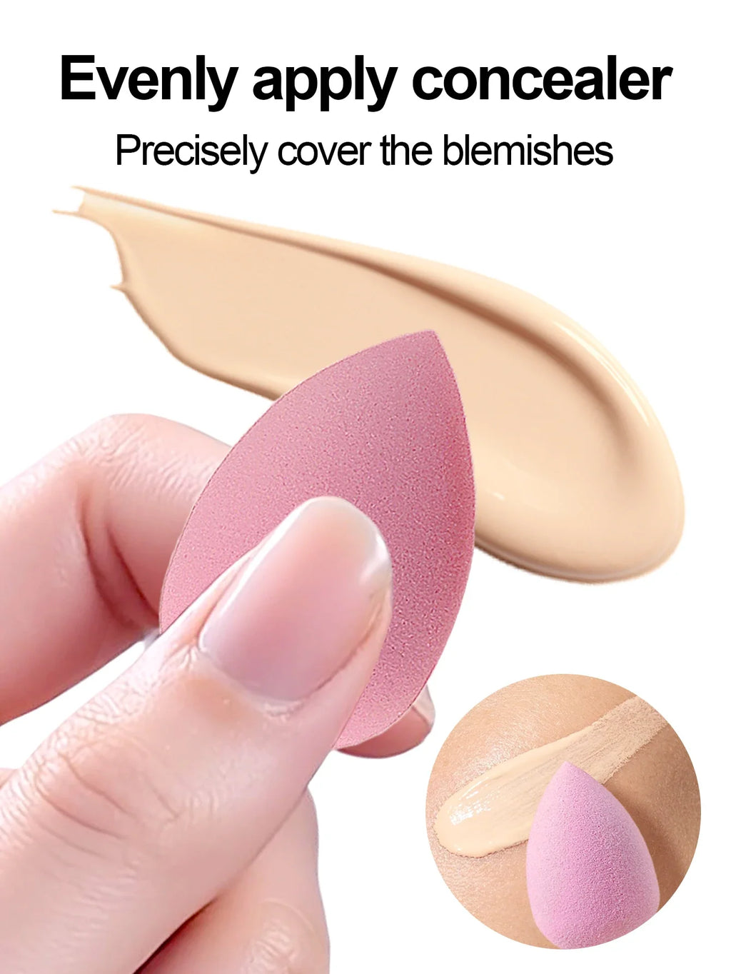Mini Makeup Sponges – Water-Expanding Cosmetic Puffs 10–100 Pcs