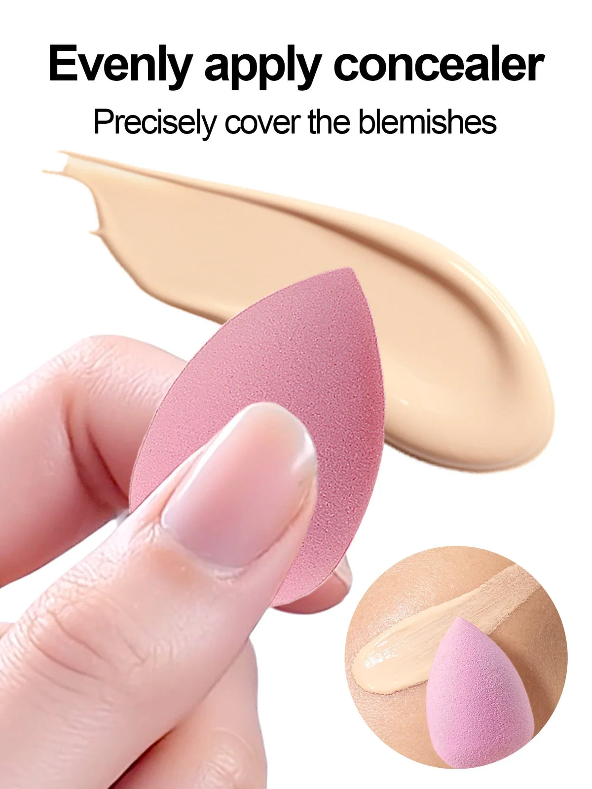 Mini Makeup Sponges – Water-Expanding Cosmetic Puffs 10–100 Pcs