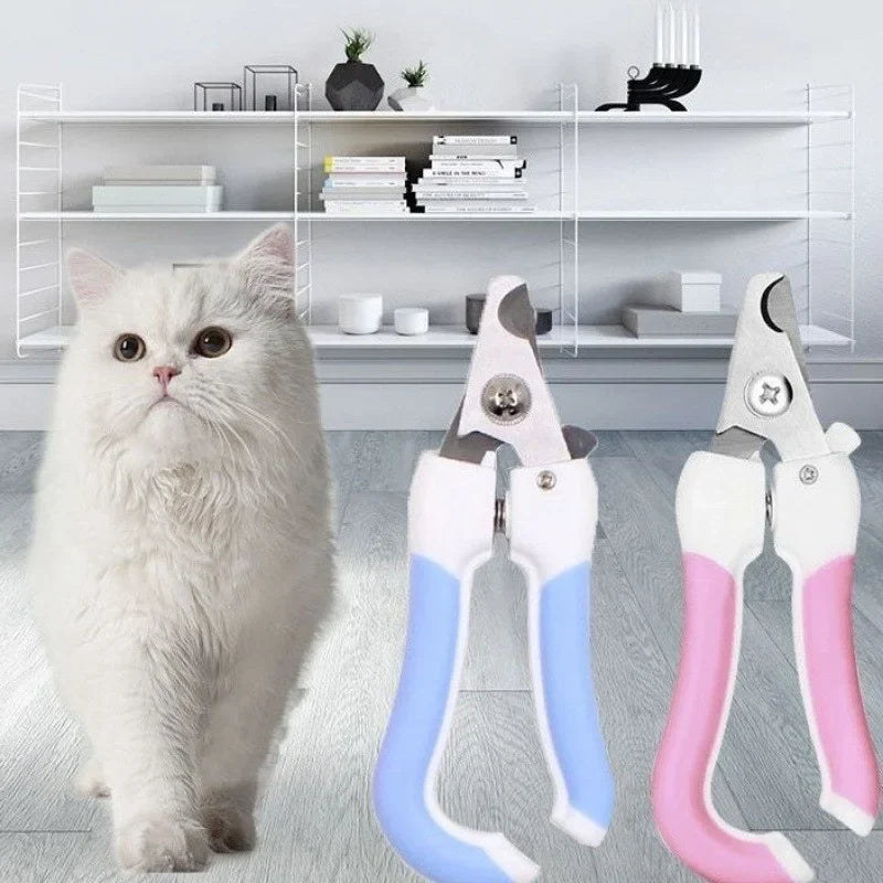 Pet Nail Clipper for Dogs & Kittens – Stainless Steel Trimmer