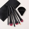 8-Piece Makeup Brush Set – Foundation, Blush & Eye Brushes