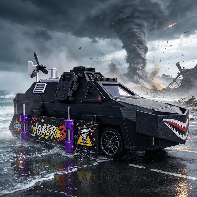 Joker 3 Storm Chaser 3D Printed Intercept Vehicle Desk Model