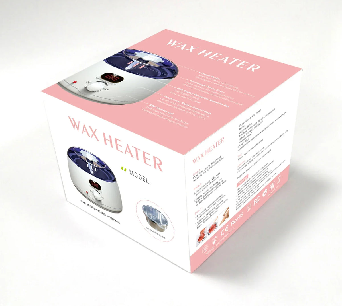 Professional 500ml Electric Wax Heater Pot – Hair Removal Warmer