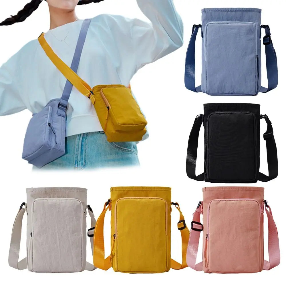 Waterproof Crossbody Water Bottle Bag – Adjustable Nylon