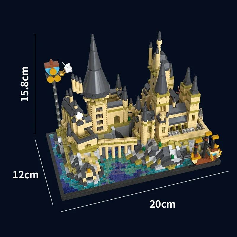 Medieval Magic Castle DIY Block Model Set | Adult Miniature Kit