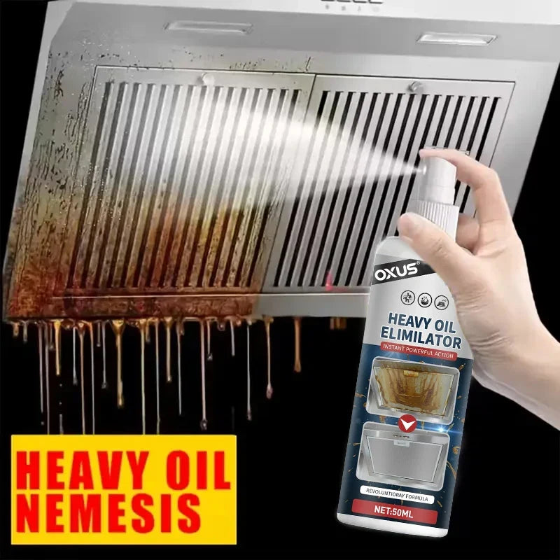 Kitchen Degreaser Spray – Oven, Grill & Range Hood Cleaner