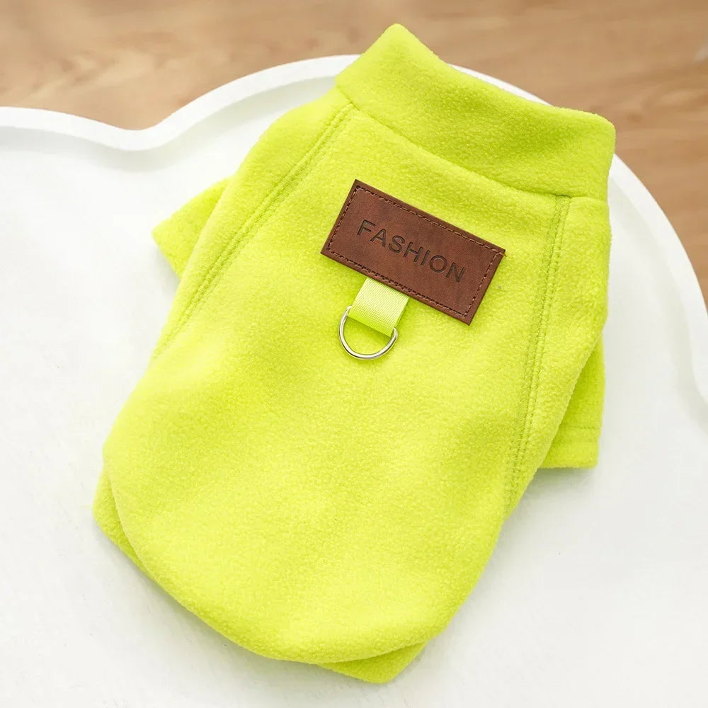 Winter Dog Hoodie – Soft Warm Sweatshirt for Small Dogs & Cats