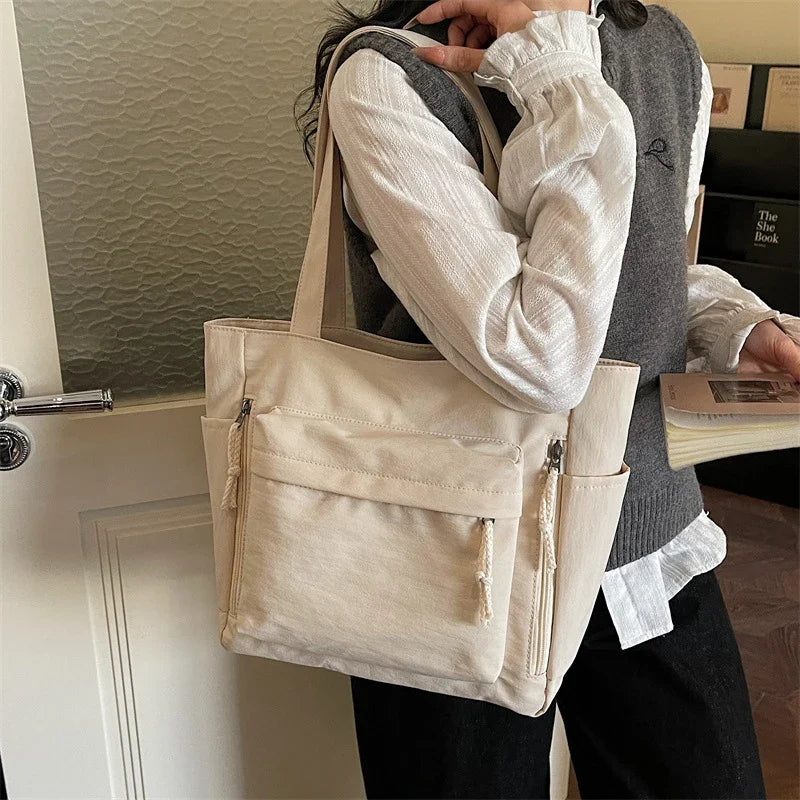 Large Capacity Tote Bag for Women – Lightweight Shoulder Bag