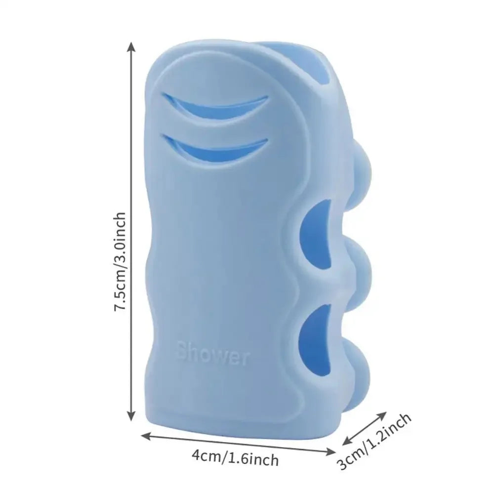 Adjustable No-Drill Suction Cup Shower Head Holder – Silicone