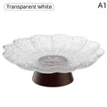Elegant Footed Fruit Bowl Pedestal Plate – BPA-Free Plastic