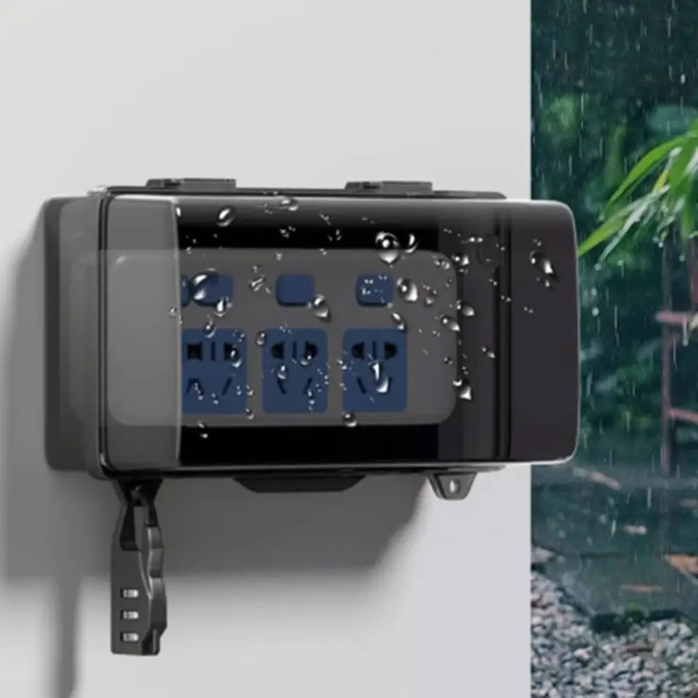Weatherproof Outdoor Plug Box | Extension Lead Socket Cover