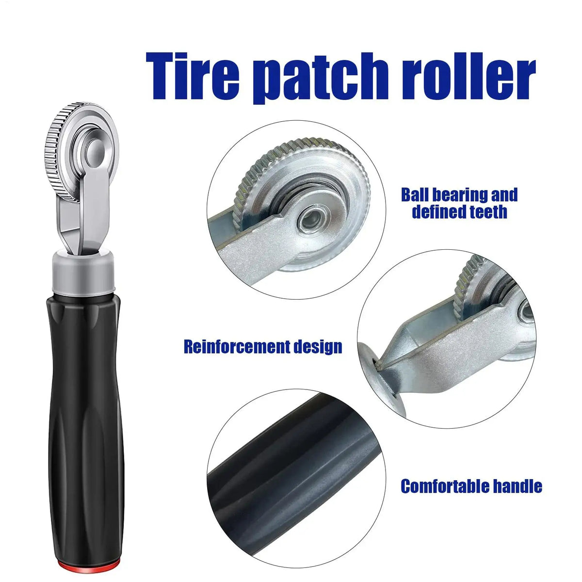 Tire Mushroom Plug Kit – Tubeless Tyre Puncture Repair Set