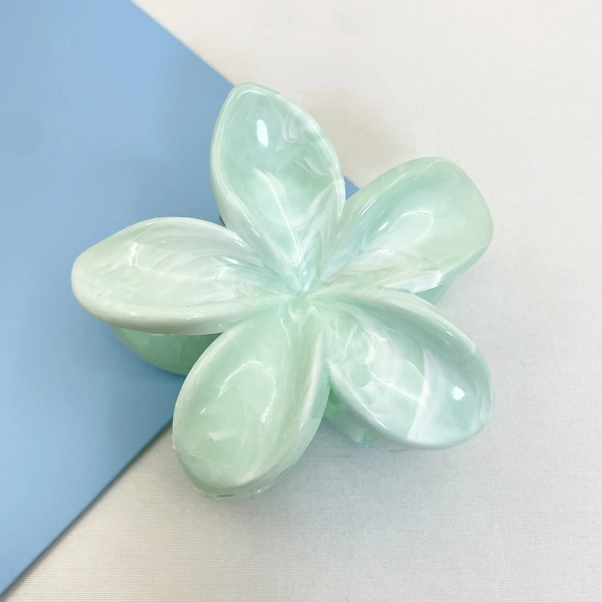 Korean Hawaiian Gradient Flower Hair Claw Clip for Women