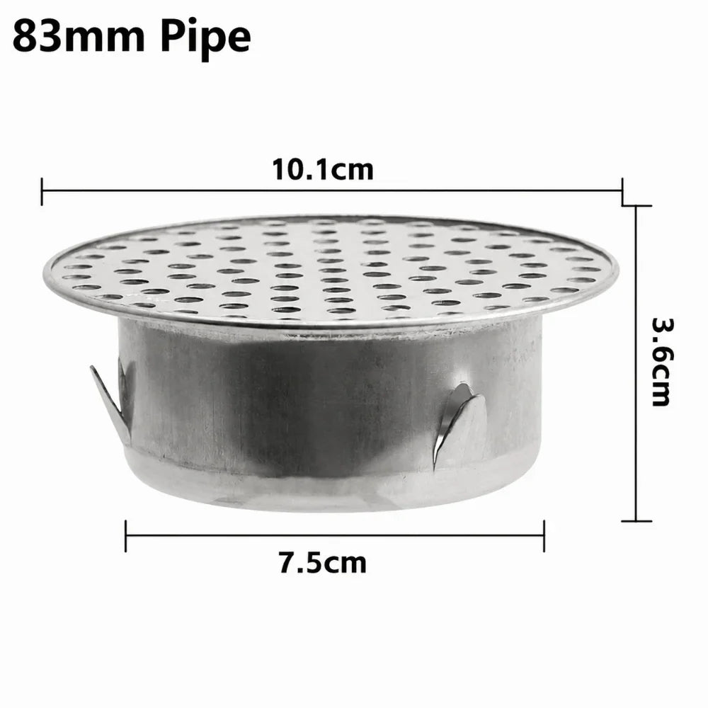 Round Hole Gutter Guard Net – 304 Stainless Steel Drain Filter