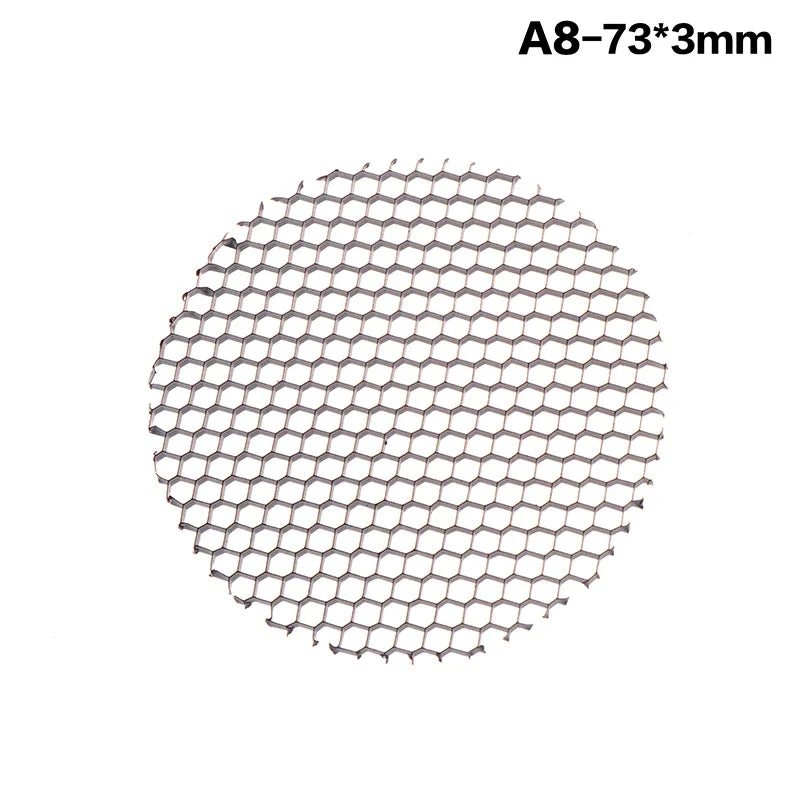 LED Honeycomb Grid Anti-Glare Light Shade Cover 8cm | Nixie