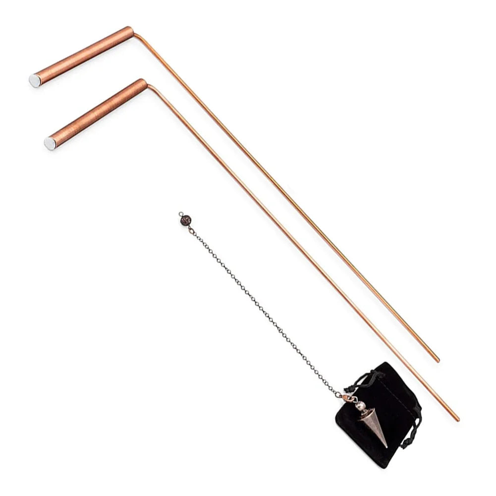 99.9% Pure Copper Dowsing Rods – Divination Treasure Set