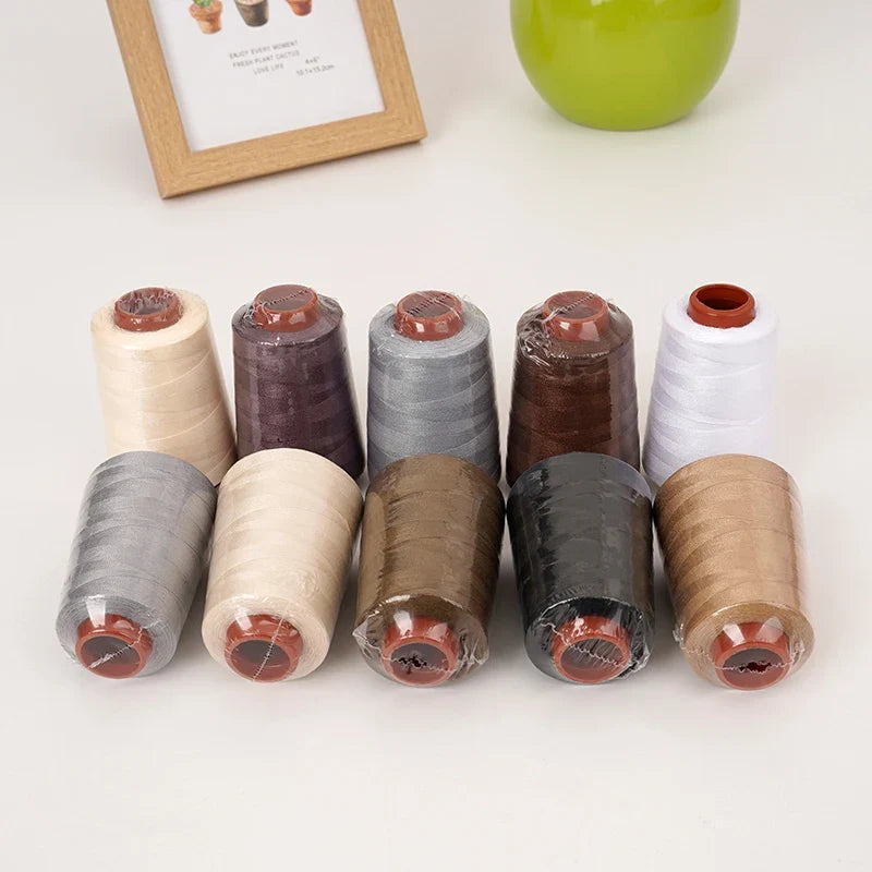 10-Roll 402 Polyester Cone Thread – 800 Yds Assorted Colors