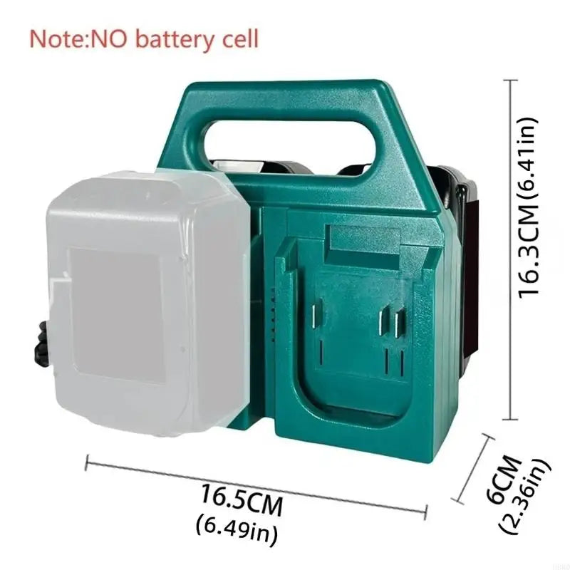 4-Slot Fast Charger Rack for 18V 21V Lithium Batteries BL1830