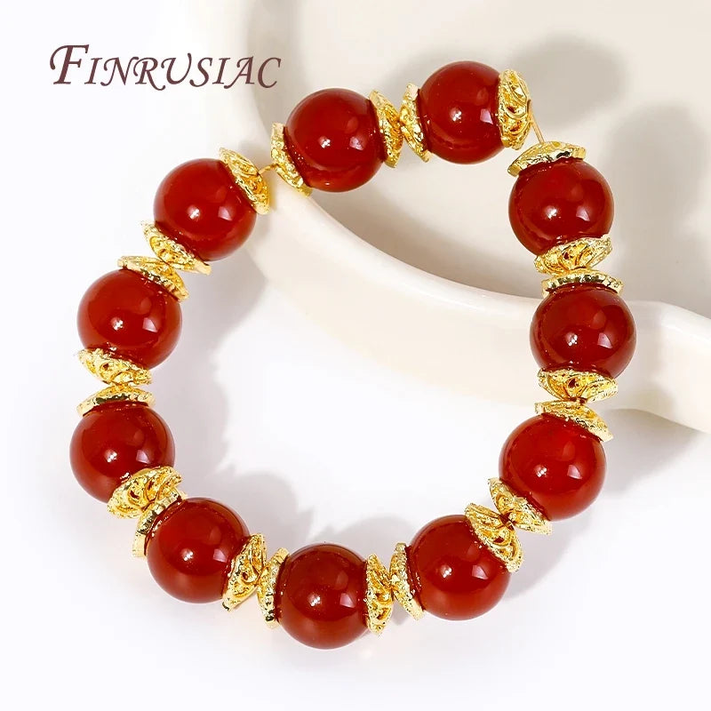 6mm 18K Gold Plated Flower Bead End Caps – Brass DIY Jewelry