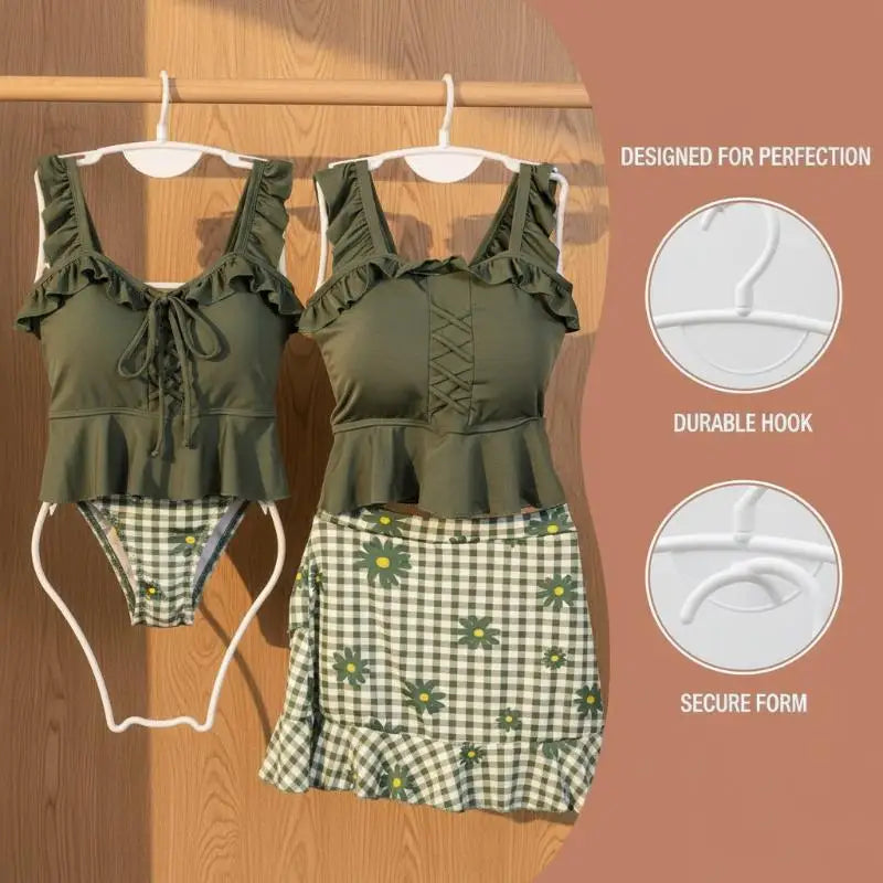 Body Shape Swimsuit & Lingerie Hanger – Foldable Closet Organizer