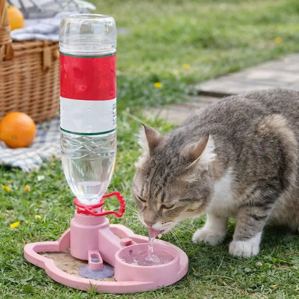 Gravity Cat Water Dispenser – Splash-Proof, No Plug Needed