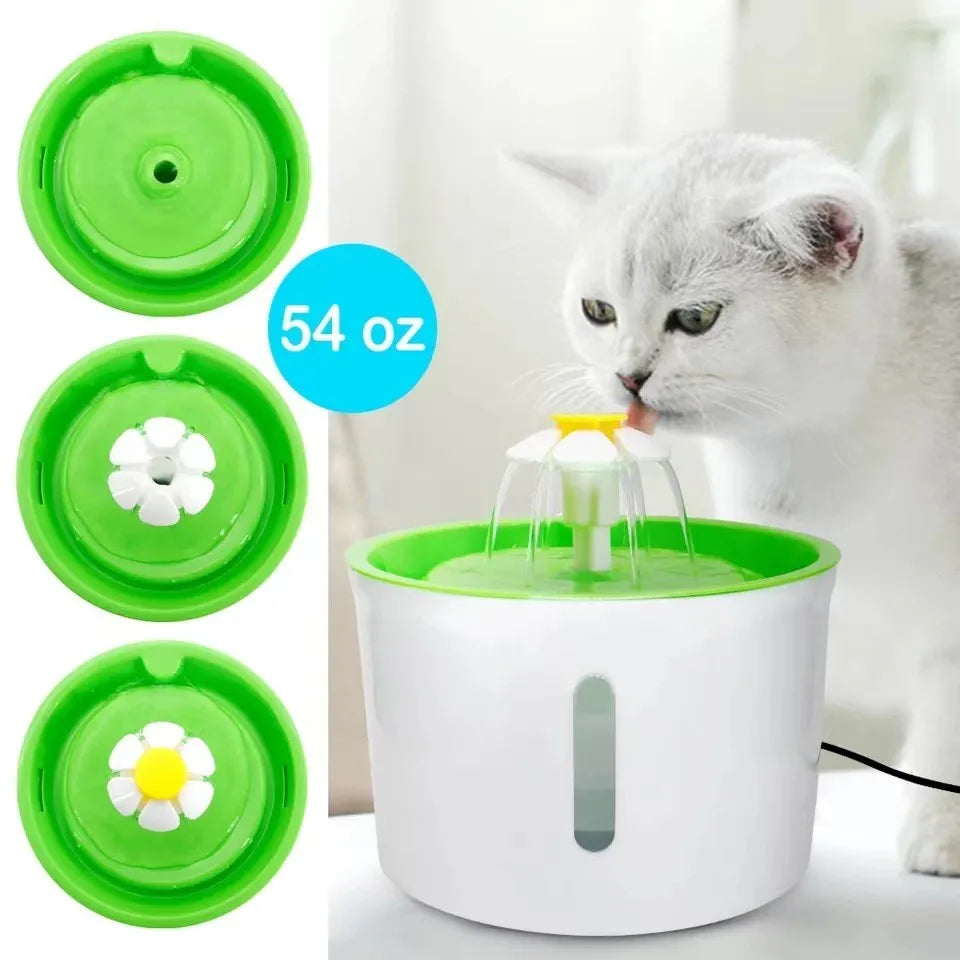 1.6L Auto Cat Water Fountain with Filter | Pet Water Dispenser