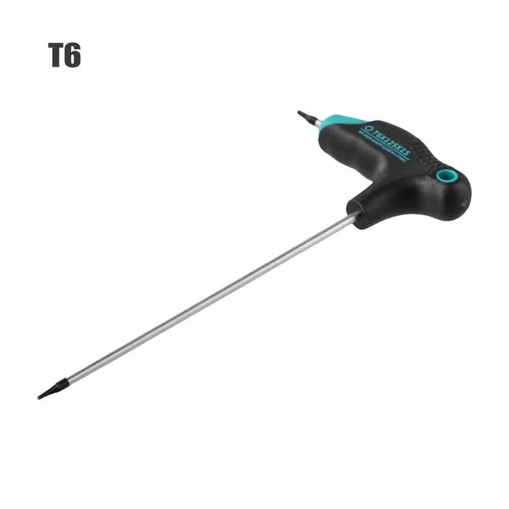DAZZLEEX T-Handle Torx Screwdriver Double-End Key Set T6–T30