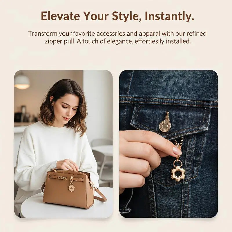 Star Zipper Pulls 5-Pack – Decorative Metal Slider Replacements