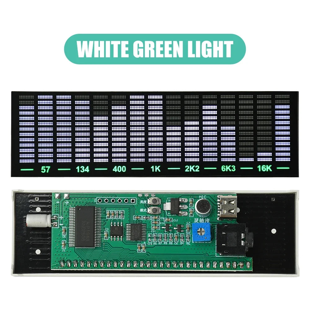 Occkic LED Voice-Activated Music Spectrum Light | Type-C