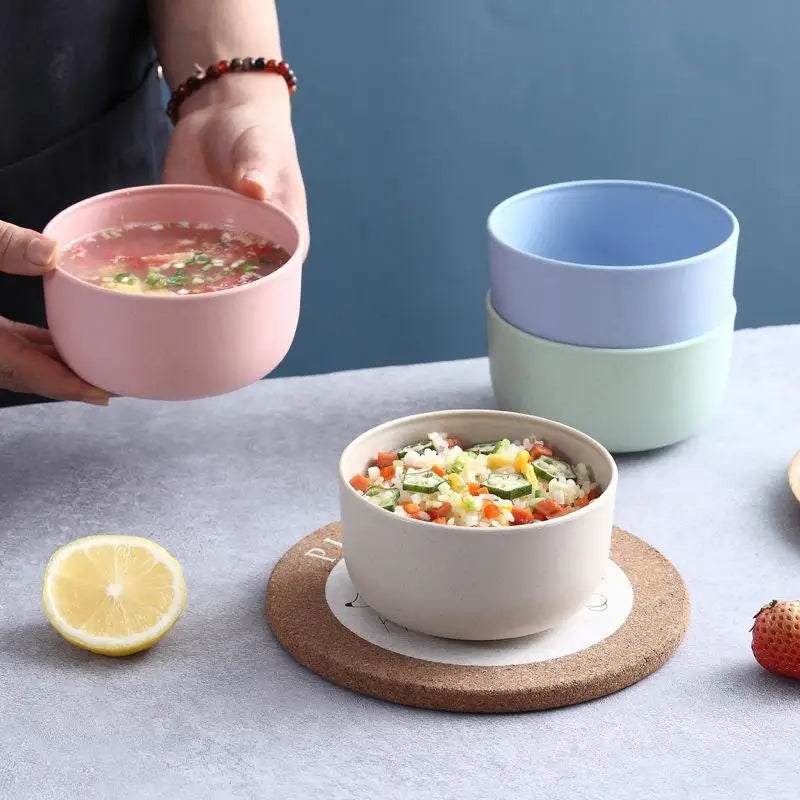 Wheat Straw Bowl – Lightweight Eco-Friendly Dining Tableware