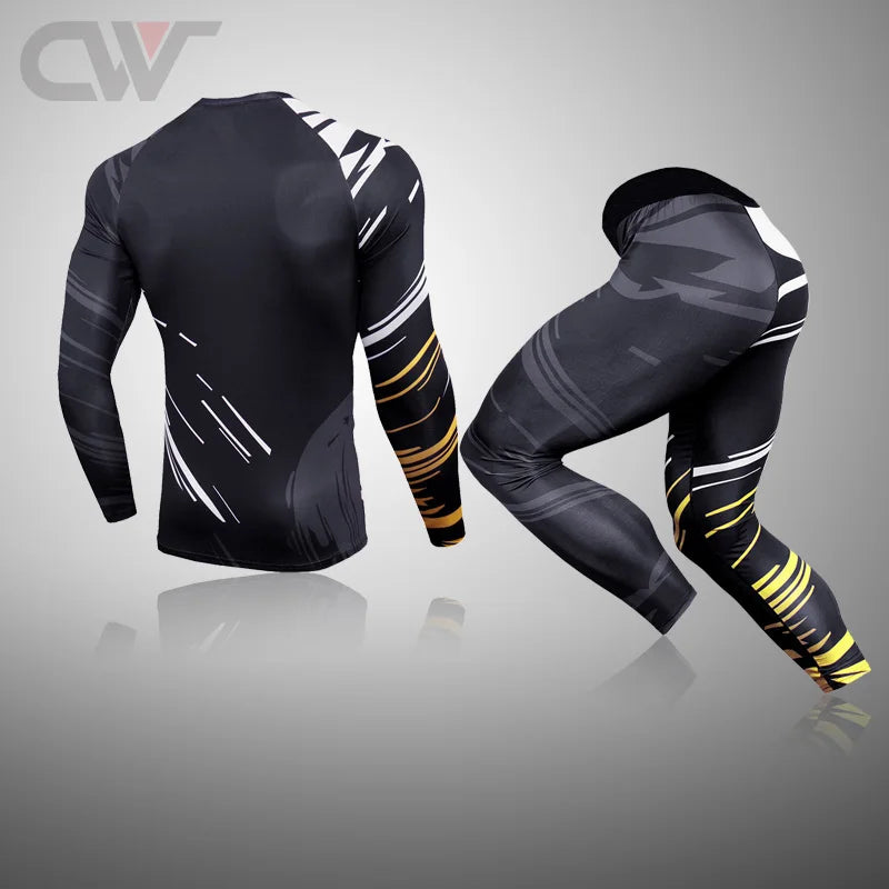 Men's Thermal Compression Base Layer Set – Winter Long Johns