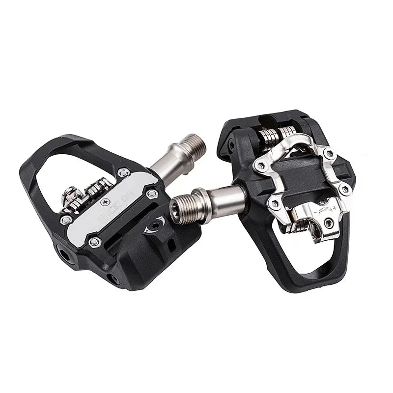 BUCKLOS Dual Function Bike Pedals – SPD & LOOK Delta Compatible