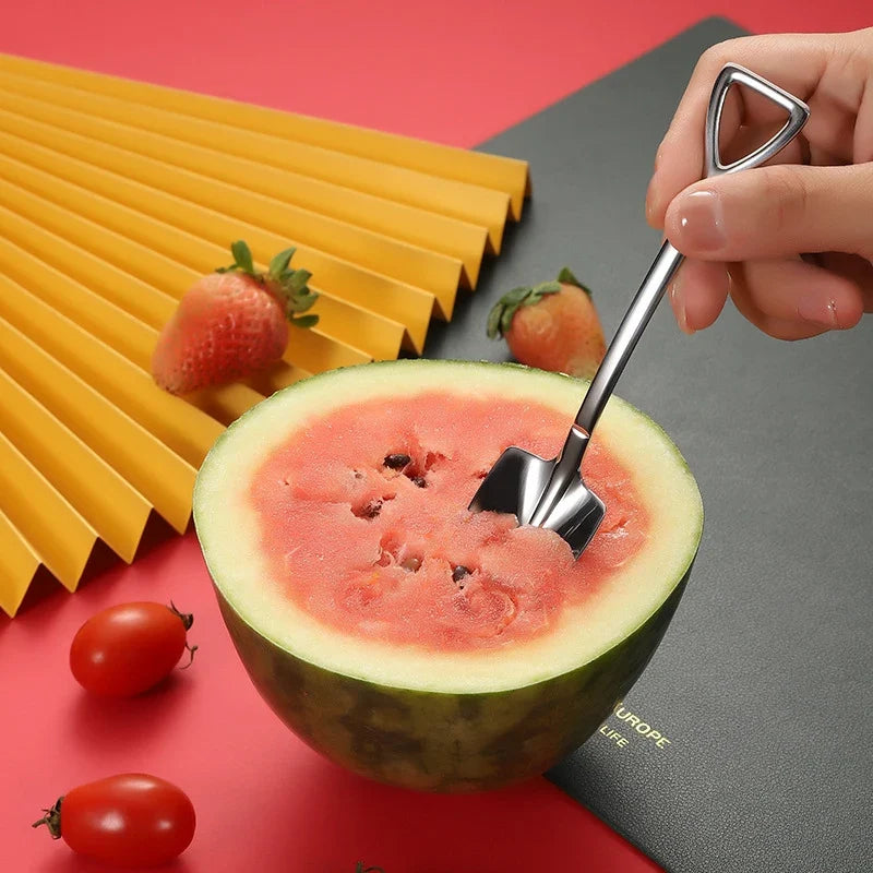 Stainless Steel Shovel Spoons – Coffee & Dessert Cutlery