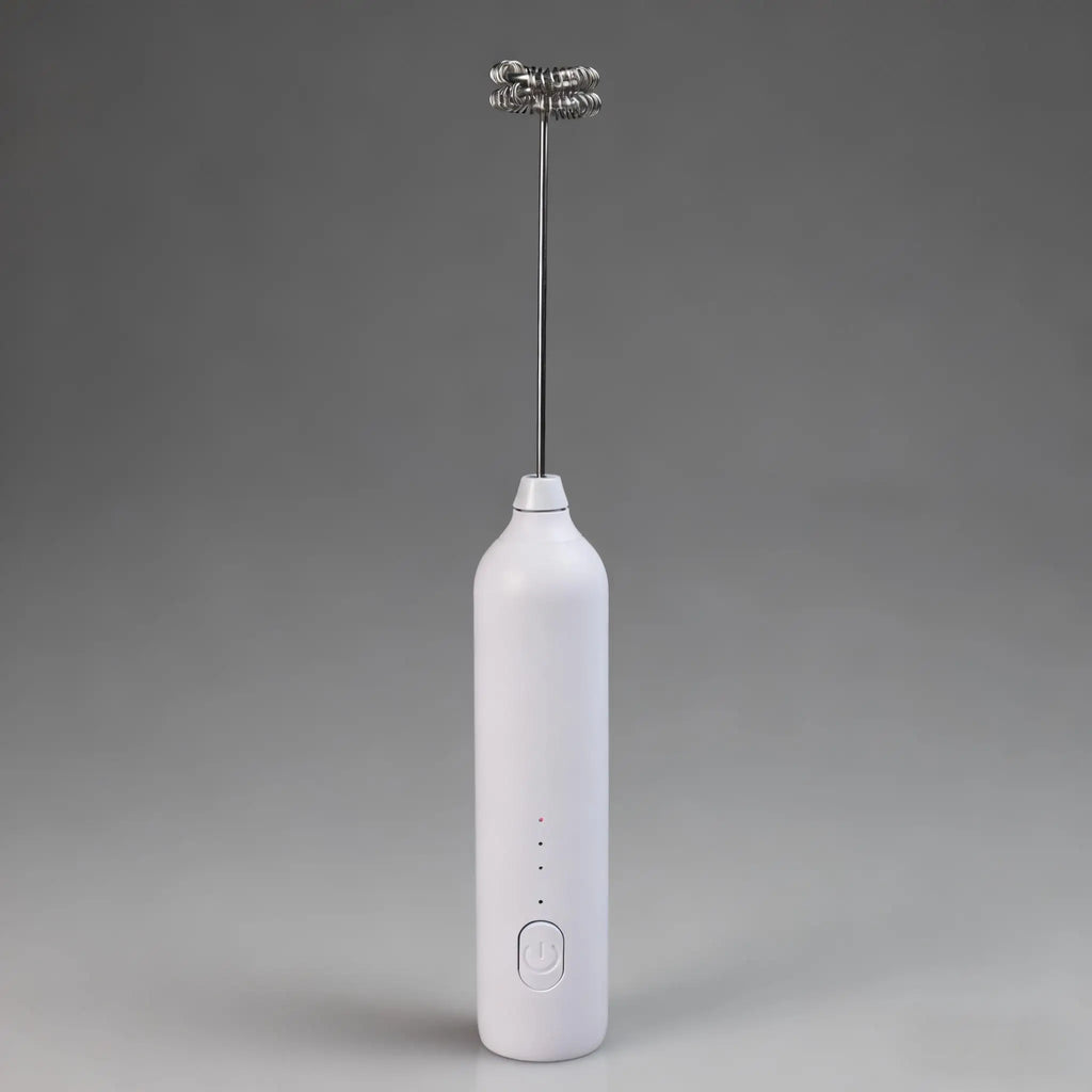 USB Rechargeable Electric Milk Frother & Coffee Whisk Mixer