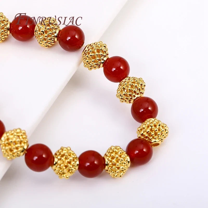 18K Gold Plated Lantern Spacer Beads 10x8mm | DIY Jewelry