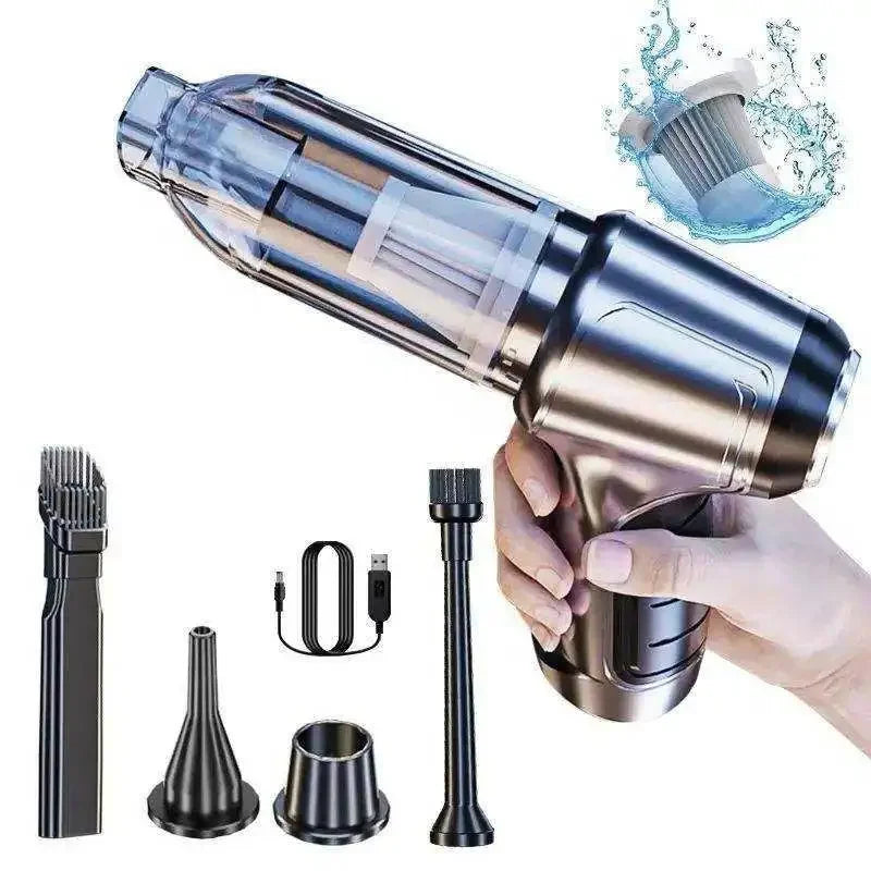 Wireless Handheld Car & Home Vacuum – Strong Cyclone Suction