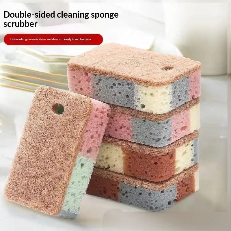 Scratch-Free Dishwashing Sponge Scrub Pads – 1/5/10/20 Pcs
