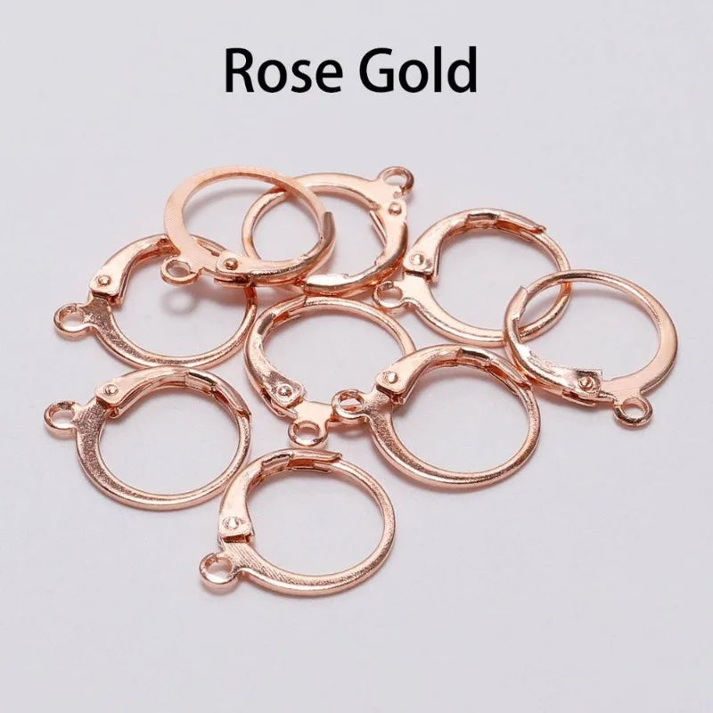 30pcs French Earring Hooks Copper DIY Jewelry Making Findings