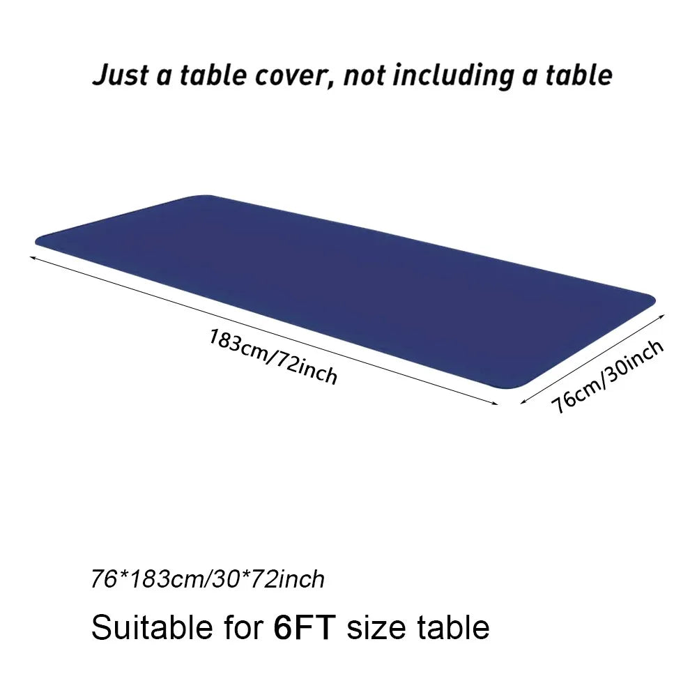Spandex Stretch Fitted Tablecloth – 6FT Rectangular Cover