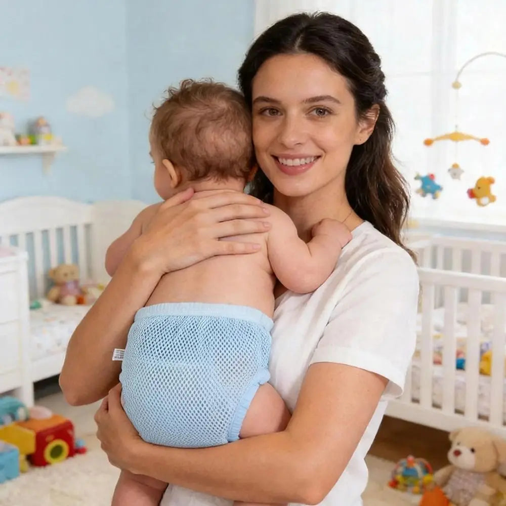 Soft Cotton Baby Training Pants – Washable Reusable Diaper