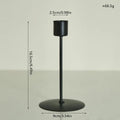Golden Metal Candle Holder – European Style Wedding & Home Decor