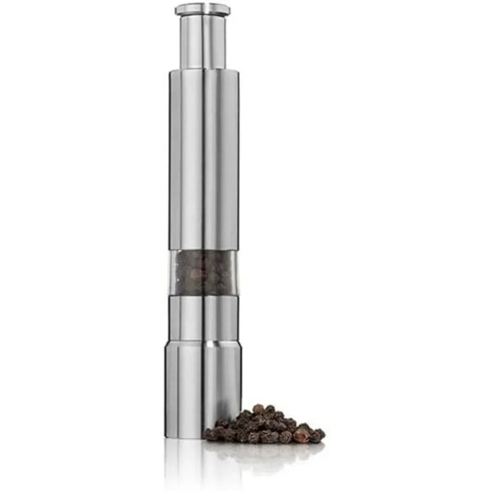 FEB.WIND Manual Salt & Pepper Grinder – One-Handed Steel Mill