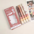 Soft Touch Gel Pens 0.5mm Black Ink – 4-Pack Set