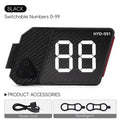 Bike Tail Light Number Plate USB-C Rechargeable Rear Lamp