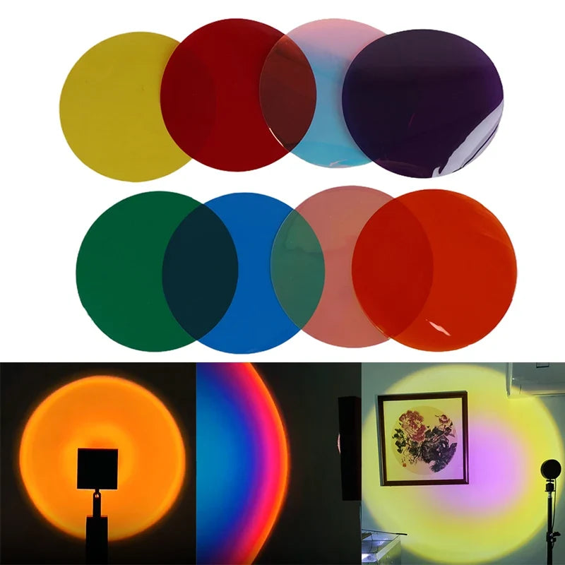 Self-Adhesive Color Gel Filter Sheets for Lamps | 5/10Pcs 10cm