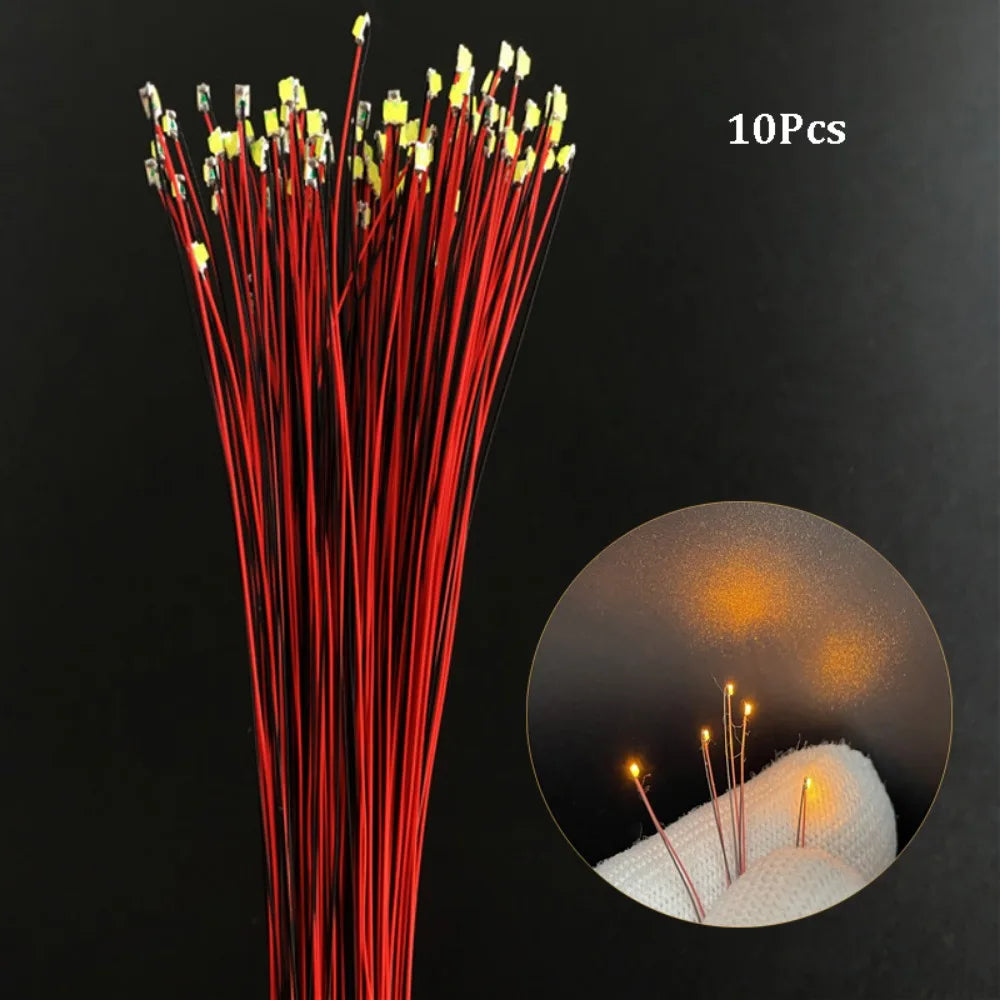 SMD 0805 Pre-Wired LED Lights for HO N OO Scale Model Trains