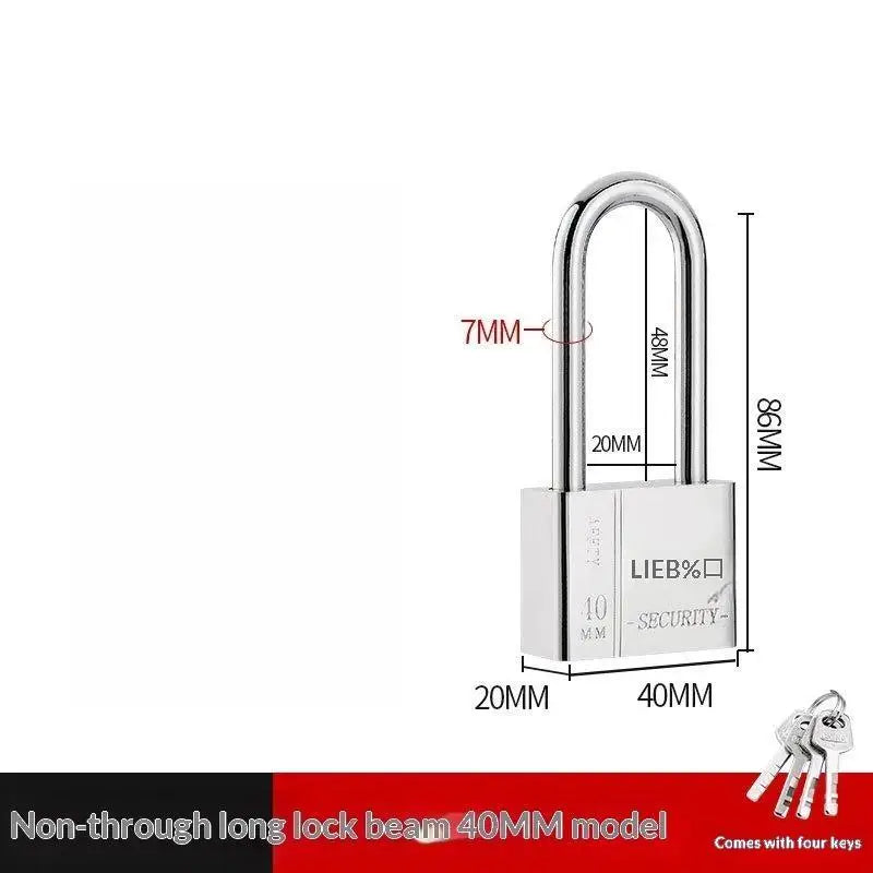 Stainless Steel Keyed Alike Padlock – Cut-Resistant Shackle