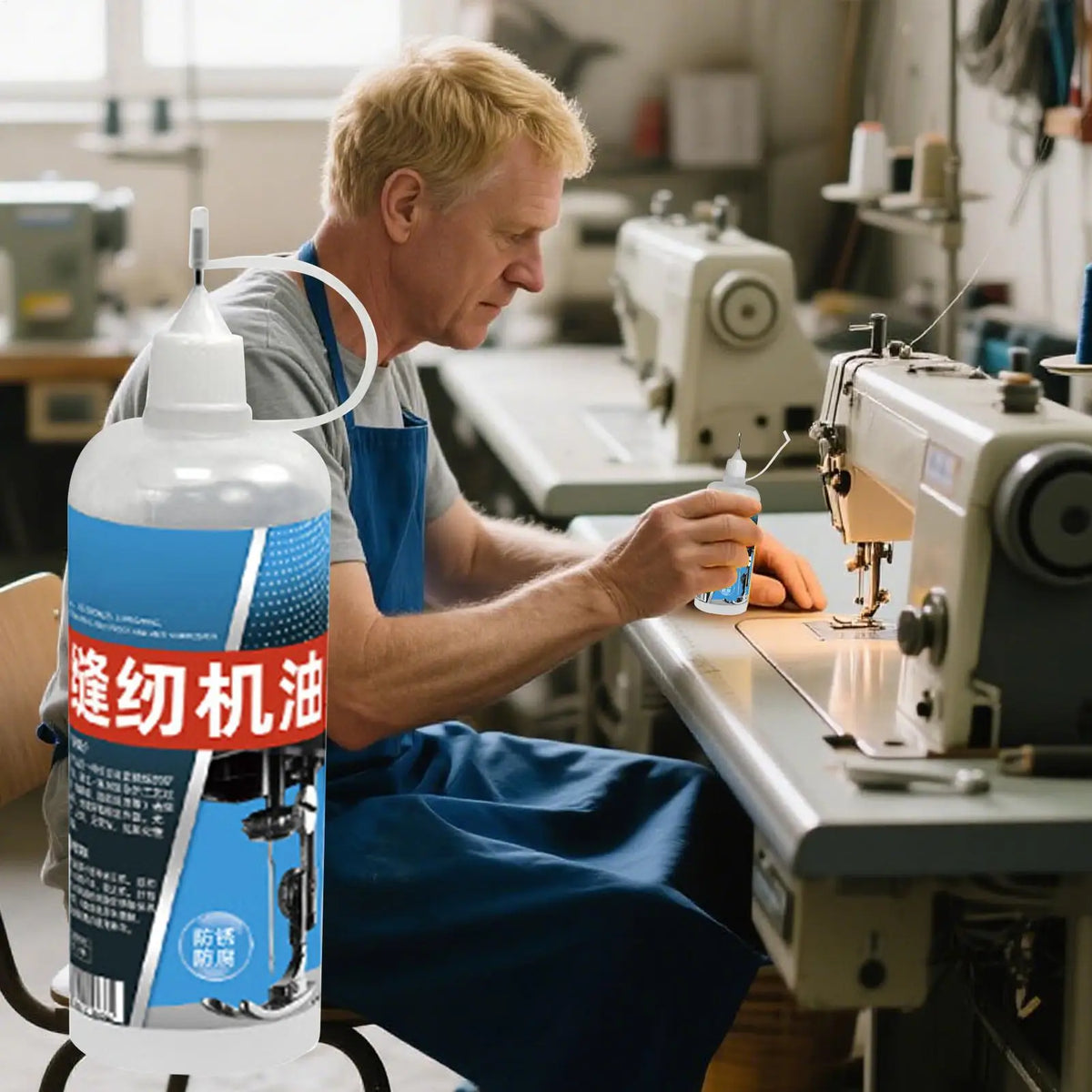 Sewing Machine Oil Lubricant 30ml & 120ml – Rust-Proof
